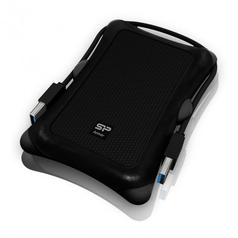 Disque Dur Antichoc SILICON POWER Armor A30 1To USB3.2 - Noir