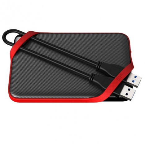 Disque Dur Externe SILICON POWER ARMOR A62S 2To - Noir (SP020TBPHD62SS3K)