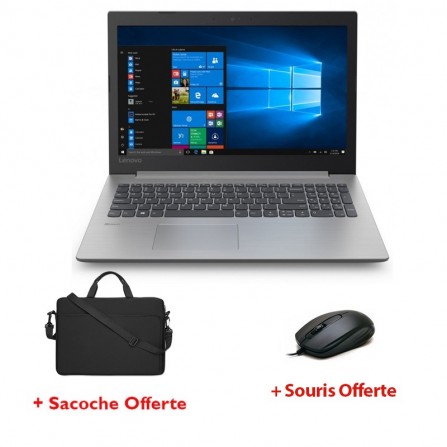 PC Portable LENOVO IdeaPad 130 / i3 7è Gén / 8Go / 1To /Noir