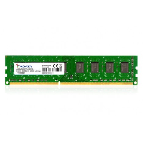 Barrette Mémoire Adata 8 Go DDR3L 1600 Mhz