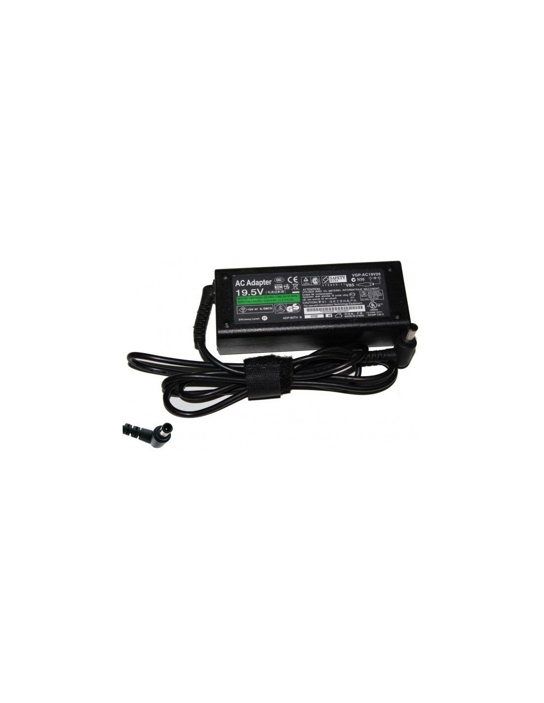 Chargeur Adaptable Pour PC Portable DELL Grand Bec 19.5V 3.34A