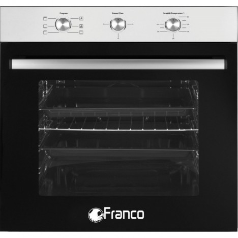 Four encastrable électrique Franco 6 programmes 70L - Inox (FR-450X)