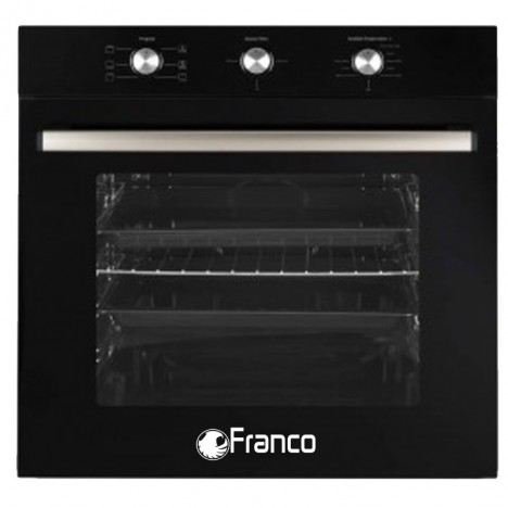 Four encastrable électrique Franco 6 programmes 70L - Inox (FR-450B)