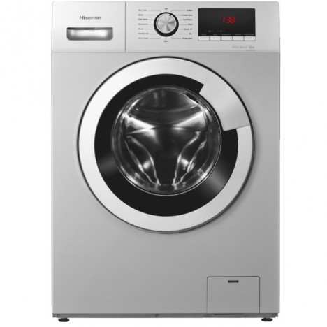 Lave linge Frontale Hisense 8 Kg - Silver (WFHV8012-S)