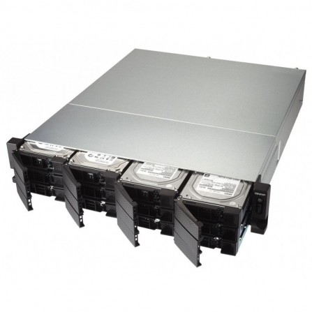 Serveur NAS professionnel 12 Baies QNAP TS-1253BU-RP-4G / 12 To 2
