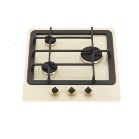 Plaque de cuisson NARDI avec Fonte 3 Feux 45 cm - Ivoir (THG30HAVA.A000)