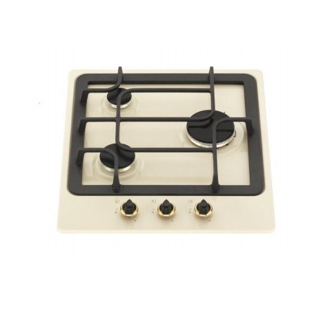 Plaque de cuisson NARDI avec Fonte 3 Feux 45 cm - Ivoir (THG30HAVA.A000)