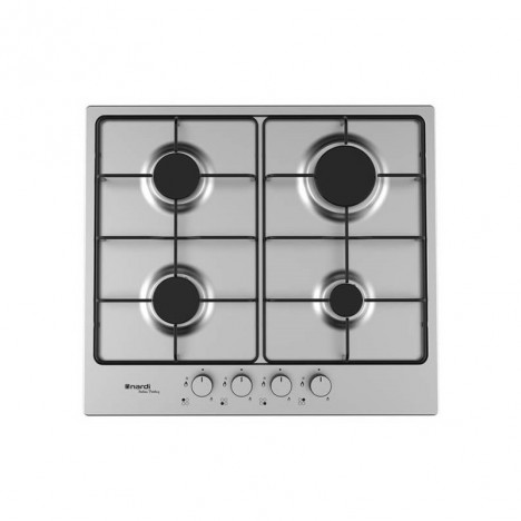 Plaque de cuisson NARDI avec Fonte 4 Feux 60 cm - Inox (VH40AVX.T001)