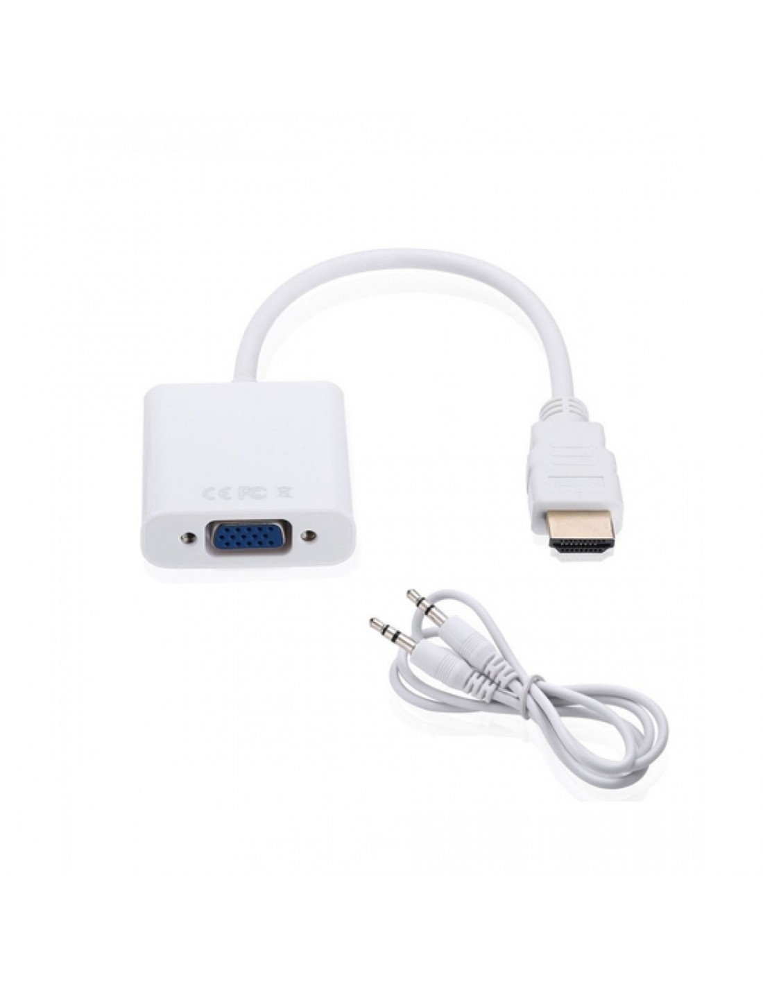 Polar Adaptateur - HDMI TO VGA - Avec Audio à prix pas cher