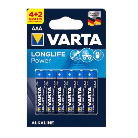 Pile AAA longlife power LR03 BP4 + 2 Varta
