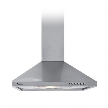 Hotte pyramidale Focus 60cm - Inox (F.605X)