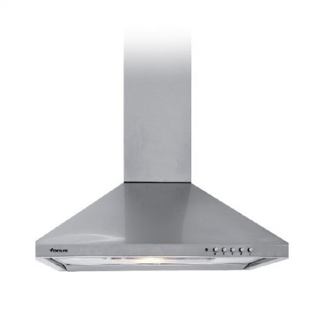 Hotte pyramidale Focus 60cm - Inox (F.605X)