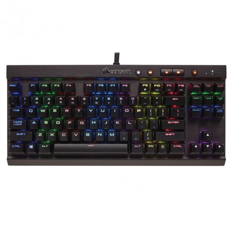 clavier mécanique Corsair Gaming K65 Lux RGB MX RED - (CH-9110010-FR)