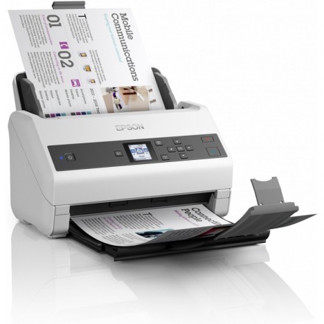 Scanner Epson WorkForce DS-870 - (B11B250401BA)