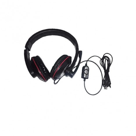 Micro Casque MACRO USB H-528 - Noir (H-528) Micro Casque MACRO USB H-528 - Noir (H-528)
