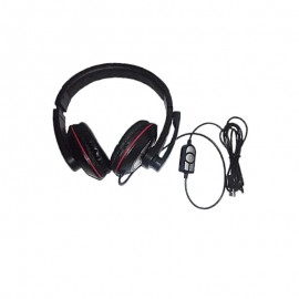 Micro Casque MACRO USB H-528 - Noir (H-528) Micro Casque MACRO USB H-528 - Noir (H-528)