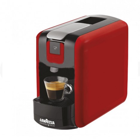 Machine à café Lavazza 10 capsules 1200 Watt 0,75L - Rouge