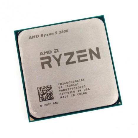 Processeur AMD RYZEN 5 2600 TRAY (100-100000284BOX)
