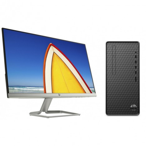 Pc de Bureau HP i5 8è Gén 8Go 1To + Ecran 24" (9CR62EA)
