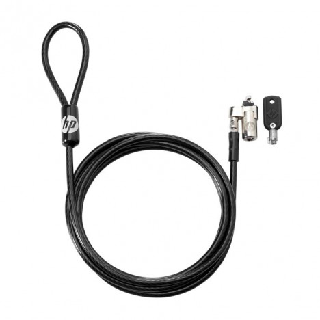 Câble De Sécurité HP Pour Pc Portable - Noir (T1A63AA)
