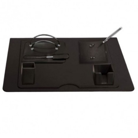 Garniture de Bureau OFFICEPLAST SCRIBE - Noir (2100603C9)