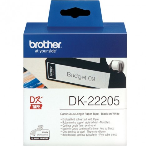 Rouleau De Papier Continu BROTHER 62 x 30 mm - (DK-22205)