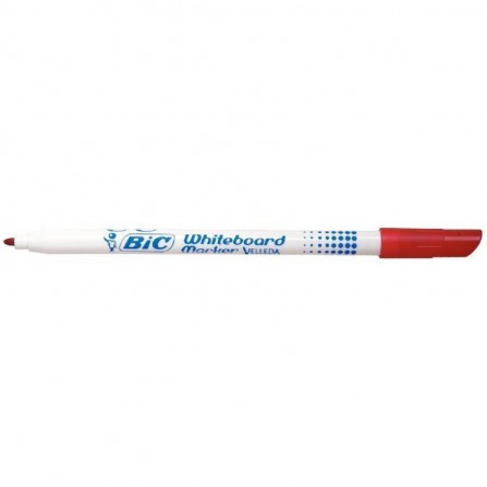 Marqueur pour tableau blanc BIC Velleda 1721 - Rouge (172103)