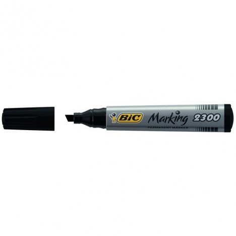 Marqueur permanent BIC 2300 - Noir (3086122300096)