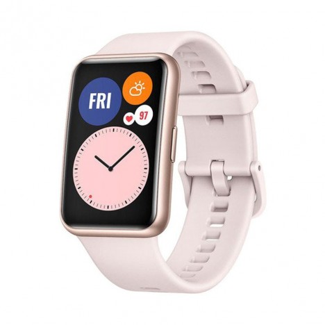 Montre Connecté HUAWEI Watch Fit - Rose (HU-WFIT-PINK)