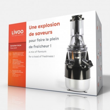 Extracteur de jus Livoo - Noir (DOP186) Extracteur de jus Livoo - Noir (DOP186)