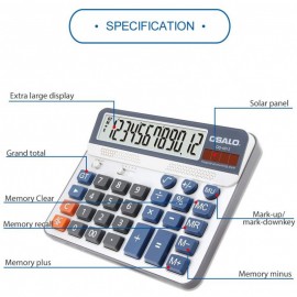 CALCULATRICE SOLAIRE DE BUREAU OSALO 12 CHIFFRES OS-6815 (CALCULATRICE SOLAIRE DE BUREAU OSALO 12 CHIFFRES (OS-6815) CALCULATRICE SOLAIRE DE BUREAU OSALO 12 CHIFFRES OS-6815 (CALCULATRICE SOLAIRE DE BUREAU OSALO 12 CHIFFRES (OS-6815)