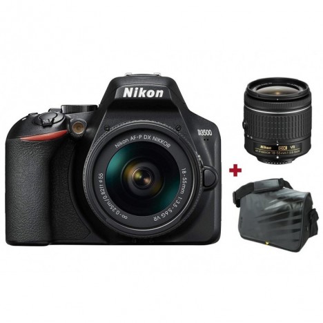 Réflex Numérique Nikon D3500 + Objectif AF-P DX NIKKOR 18-55mm f/3.5-5.6G (4960759900678)
