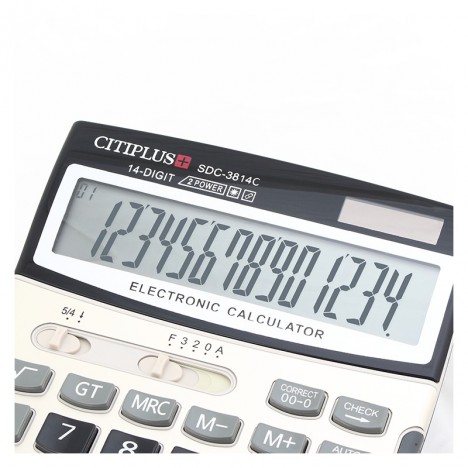 Calculatrice de bureau OSALO 14 chiffres -(SDC-3814C)