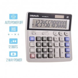 Calculatrice de bureau OSALO 12 chiffres -(OS-200ML) Calculatrice de bureau OSALO 12 chiffres -(OS-200ML)