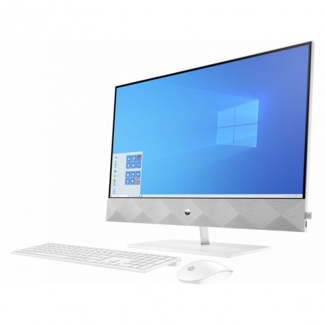 Pc de bureau HP Pavilion Tout-en-un 24-k0001nk Tactile / i5 10è Gén / 8 Go - Blanc (1H5T7EA)
