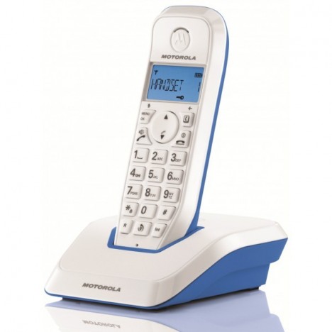 Téléphone Fixe Numérique Sans Fil Motorola S1201