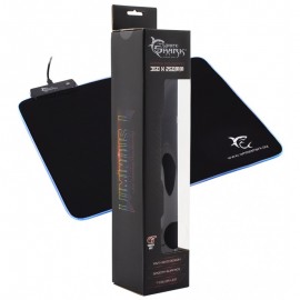 Tapis Souris White Shark LUMINOS L LED 35 x 25 cm - (MP-1862-L)