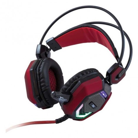 Micro Casque Gamer WHITE SHARK GH-1644 TIGER - Noir & Rouge (GH-1644) Micro Casque Gamer WHITE SHARK GH-1644 TIGER - Noir & Rouge (GH-1644)