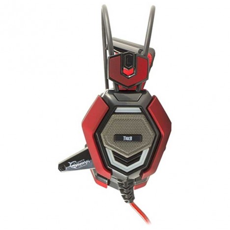 Micro Casque Gamer WHITE SHARK GH-1644 TIGER - Noir & Rouge (GH-1644) Micro Casque Gamer WHITE SHARK GH-1644 TIGER - Noir & Rouge (GH-1644)