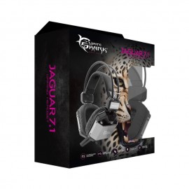 Micro Casque Gamer WHITE Shark JAGUAR - Noir & Argent (GH-1646) Micro Casque Gamer WHITE Shark JAGUAR - Noir & Argent (GH-1646)