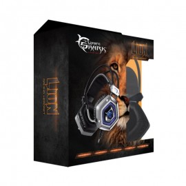 Micro Casque Gamer WHITE SHARK GH-1841 LION - Silver (GH-1841 ) Micro Casque Gamer WHITE SHARK GH-1841 LION - Silver (GH-1841 )