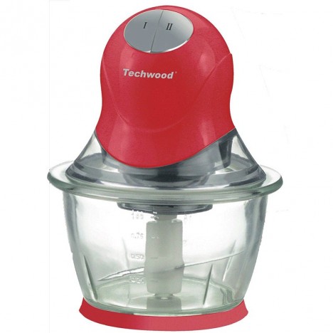 Mini Hachoir électrique Techwood 300 Watt 1L - rouge(THA-085)