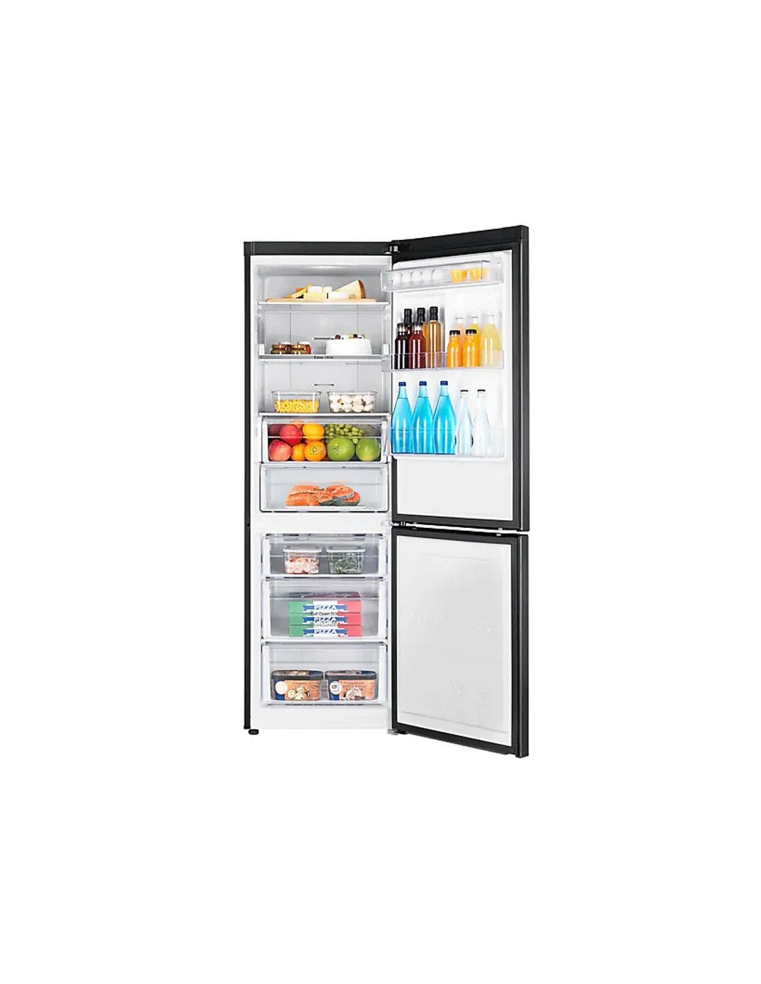 Slide  #2 Réfrigérateur Combiné No-Frost - SAMSUNG 328L - Noir (RB33J3205BC )