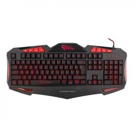 Clavier Gamer WHITE SHARK SHOGUN ROUGE (GK-1621RED)