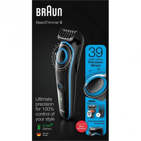 Tondeuse à Cheveux et Barbe BRAUN Noir ( BT5240) Tondeuse à Cheveux et Barbe BRAUN Noir ( BT5240)