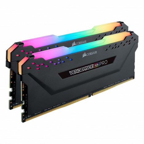 BARETTE MÉMOIRE CORSAIR PC 2X8G RGB DDR4 3200 PC25600 - (CMW16GX4M2C3200C16)