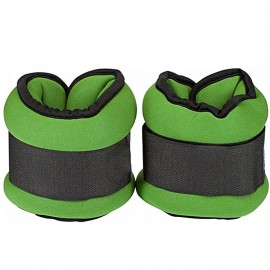 Haltère souple KIF SPORT pour cheville et poignet 1 kg - Gris &Vert (1044201) Haltère souple KIF SPORT pour cheville et poignet 1 kg - Gris &Vert (1044201)