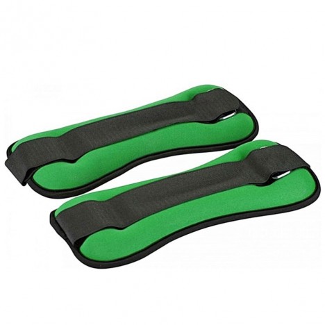 Haltère souple KIF SPORT pour cheville et poignet 1 kg - Gris &Vert (1044201) Haltère souple KIF SPORT pour cheville et poignet 1 kg - Gris &Vert (1044201)
