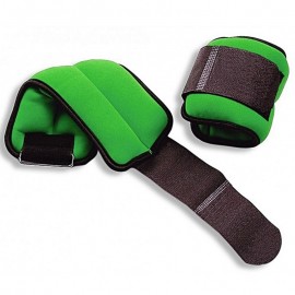 Haltère souple KIF SPORT pour cheville et poignet 1 kg - Gris &Vert (1044201) Haltère souple KIF SPORT pour cheville et poignet 1 kg - Gris &Vert (1044201)