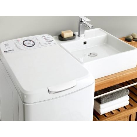 Lave-linge Brandt Top 6kg - 1200tr - Blanc (BT8602B) Lave-linge Brandt Top 6kg - 1200tr - Blanc (BT8602B)